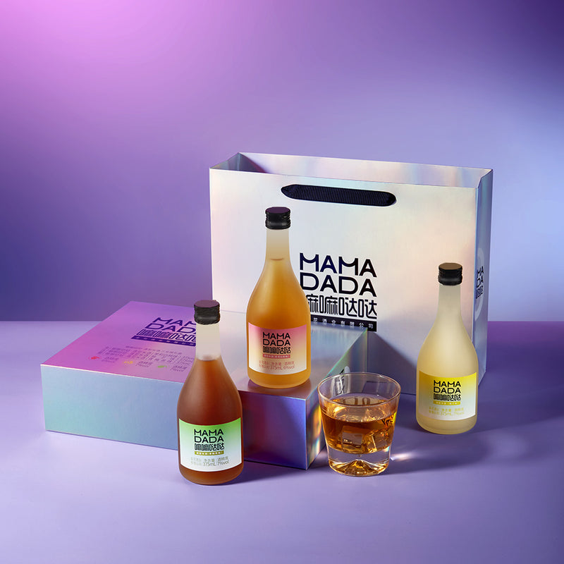 HUAWANG MAMADADA Rice Wine Gift Box Suite, Low-Alcohol, Rice Wine Manufacturing & Wholesale