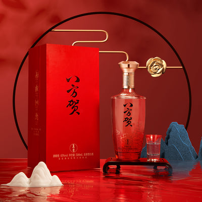 HUAWANG BA FANG HE Summer Solstice Strong-Flavor Baijiu, 45%VOL, Spirits & Liquor Manufacturing & Wholesale