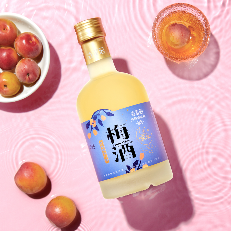 HUAWANG X-MII Plum Wine Dates & Jujube Flavor, Low-Alcohol, Plum Wine Manufacturing & Wholesale